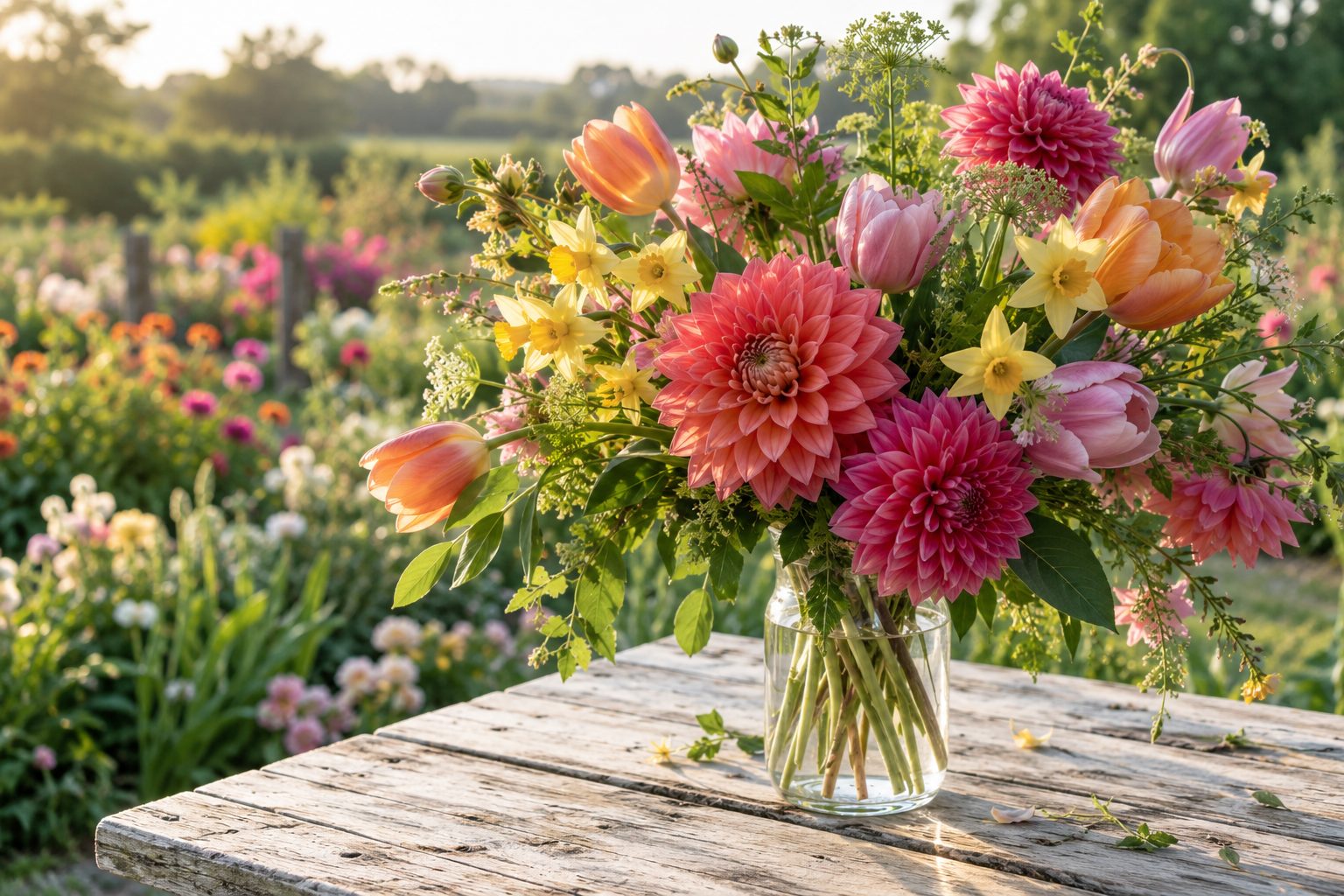 Colorful bouquet inspiration for Thai D Garden